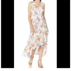 ♥ Calvin Klein Hydrangea High-Low Maxi Dress ♥